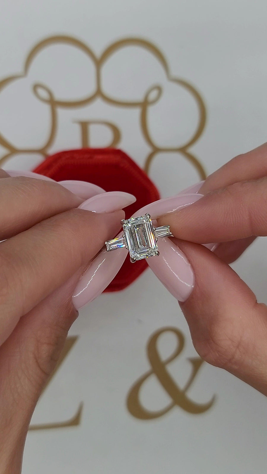 3 Carat Emerald Cut Three Stone Ring, 3 Ct Emerald Cut Diamond Ring, CVD  Lab Grown Diamond Ring , Lab Created Diamond Engagement Ring - Etsy |  Emerald engagement ring cut, Lab